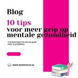 10 tips voor meer grip op mentale gezondheid